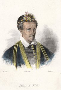 Portrait of Henry III (1551 - 1589), King of France (with an earring) by French School