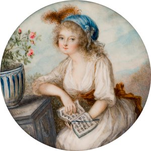 Portrait of Lady Lucy Byng 1st Countess of Bradford