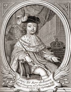 Portrait of Louis XV as a Child by French School
