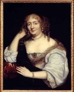 Portrait of Marie de Rabutin-Chantal, Marquise of Sevigne
