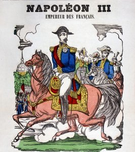 Portrait of Napoleon III. Image of Epinal by French School