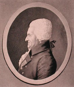 Portrait of Pierre-Alexandre Monsigny (1729-1817) engraved by Edme Quenedey (1756-1830) by French School