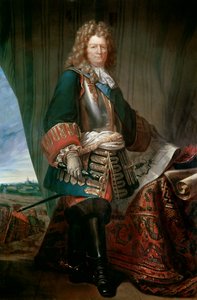 Portrait of Sebastian the Prestre, Lord of Vauban, Marshal of France. Anonymous painting of the French school. Musee Du Genie militaire à Angers