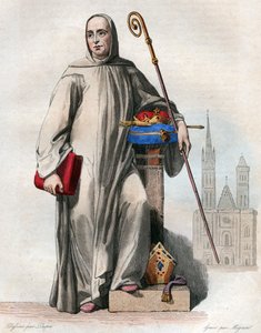 Portrait of Suger, French abbot and historian