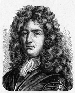 Portrait of Vauban (1633 - 1707). (Sébastien Le Prestre de Vauban) (Maréchal de France and military engineer) - in Album of Science; illustrious scientists; Great discoveries 1896