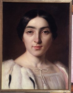Portrait presumed to be Adele Hugo (1830-1915)