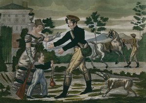 Preparing for the hunt, plate 1