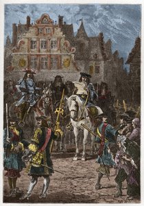 Proclamation of the revocation of the Edict of Nantes (October 22) by French School