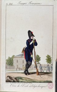 Pupil from the Polytechnique from Troupes Francaises