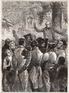 Reading of the pamphlet by Louis Marie de Lahaye de Cormenin in 1838