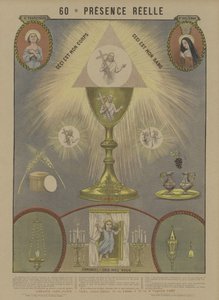 Real Presence of Christ in the Eucharist by French School