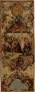 Regence Gobelins Tapestry with the Story of Don Quixote by French School