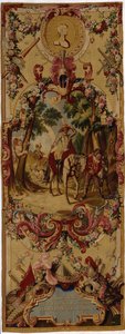 Regence Gobelins Tapestry with the Story of Don Quixote by French School