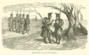 Relieving Guard in Poland by French School