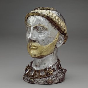 Reliquary Bust of Saint Yrieix, c.1220-40 by French School