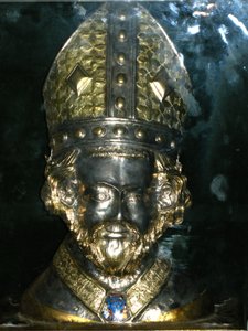 Reliquary Head of St. Polycarp by French School
