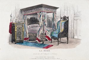 Renaissance Style Interior Revised and Interpreted in the Taste of the Napoleon III Era, from La Mode