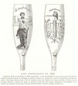 Republican Pipes, Revolution of 1848 by French School
