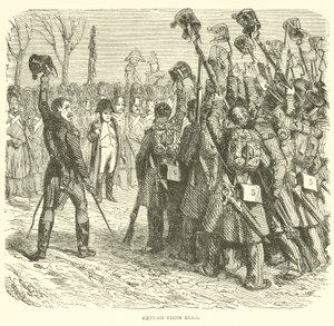 Return from Elba by French School