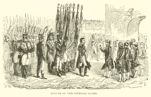 Return of the Imperial Guard by French School