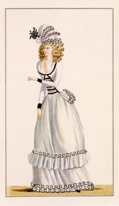 Robe de Demi Demie from Journal de la Mode et du Gout, 1790