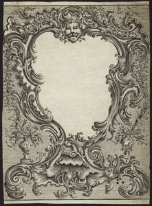 Rococo Design for a Frame by French School