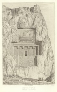 Royal Tomb, Naqsh-e Rustam by French School