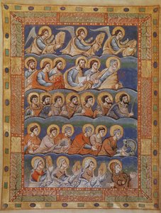 Sacramentary of Saint-Denis, France, 9th century