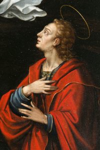 Saint John. Triptych of Aubery