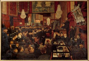 Sale at the Encheres in the 19th century