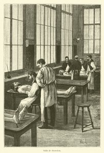 Dissection Room by French School