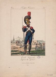 Sapper of the Imperial Guard, French Troops, No.19