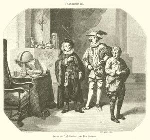 Scene of the Alchemist (engraving)