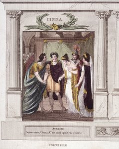 Scene and Dialogue of Augustus and Cinna in Cinna ou la clemence d