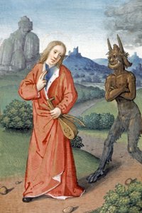 Scene of temptation