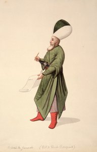 Scribe to the Janissary Commanders, Ottoman period, third quarter of 18th century