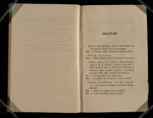 Sculpture Chapter, from the Salon des Refuses