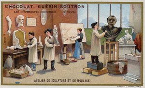 Sculpture and Moulding Workshop by French School