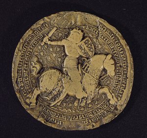 Seal of Louis I of Anjou King of Sicily