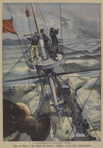Search for the missing French ship Vienne by French School