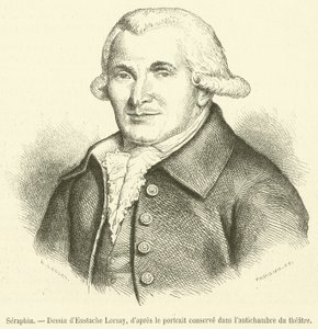 Seraphin (engraving) by French School