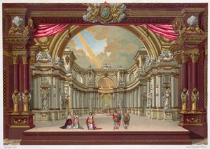 Set design for the Theatre at Versailles