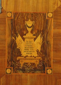 Sideboard with Marquetry Design of Emblems and Mottoes of the French Revolution by French School