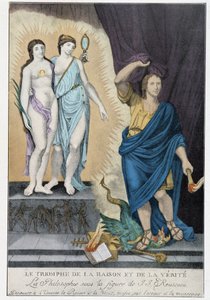 The Triumph of Reason and Truth: Under the Figure of Jean Jacques Rousseau, Philosophy Discovers to the Universe Reason and Truth