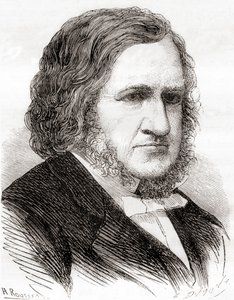Sir James Young Simpson, from Les Merveilles de la Science, published c.1870 by French School