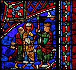 St. Apollinaire: Before a Judge by French School