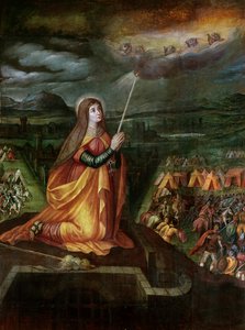 St. Genevieve Praying to Avert the Coming of Attila and his Huns
