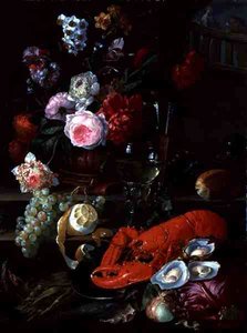 Still Life with Lobster by French School