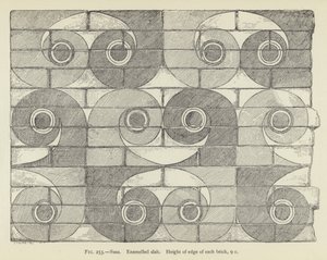 Susa, Enamelled Slab by French School