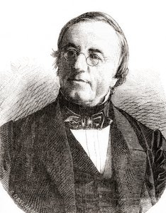 Swiss Physicist Auguste Arthur de la Rive, from Les Merveilles de la Science, pub.1870